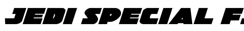 Preview Jedi Special Forces Expanded Italic