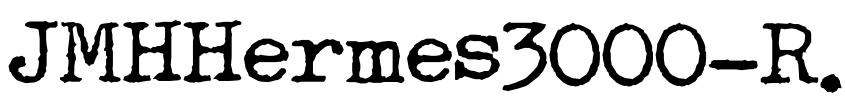 Preview JMHHermes3000-Regular
