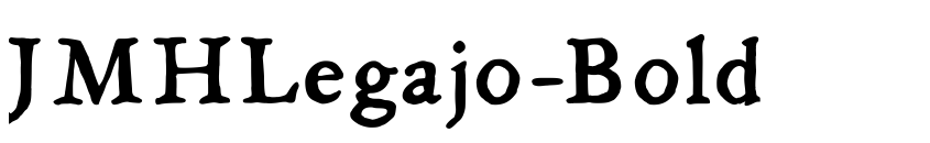 Preview JMHLegajo-Bold