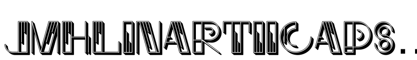 Font JMHLinartIICaps-Regular by joorgemoron@gmail.com