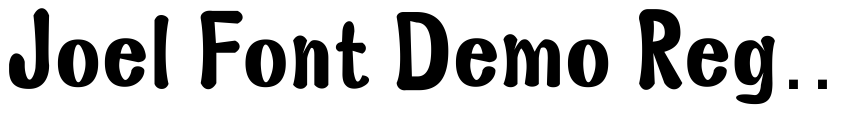 Preview Joel Font Demo Regular