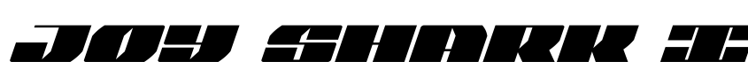 Preview Joy Shark Italic