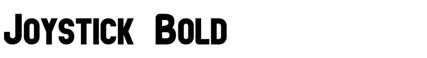 Preview Joystick Bold
