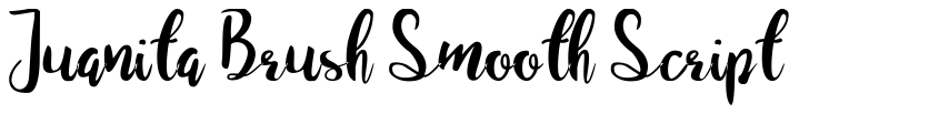 Preview Juanita Brush Smooth Script
