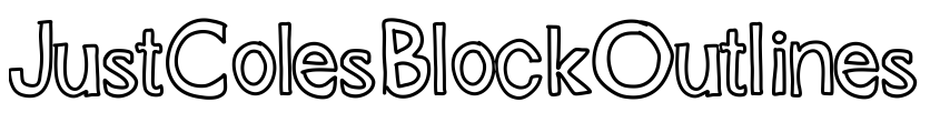 Preview JustColesBlockOutlines