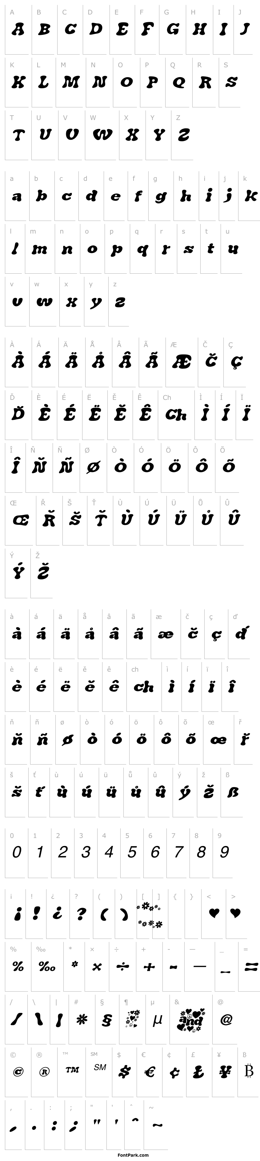 Overview J. Airplane swash Italic