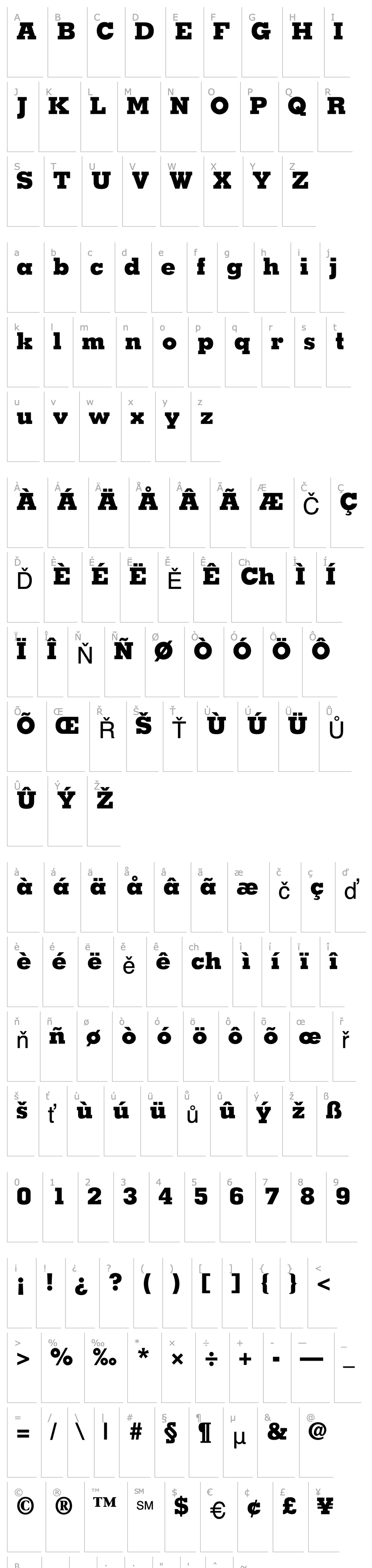 Overview Jaak Black SSi Extra Bold