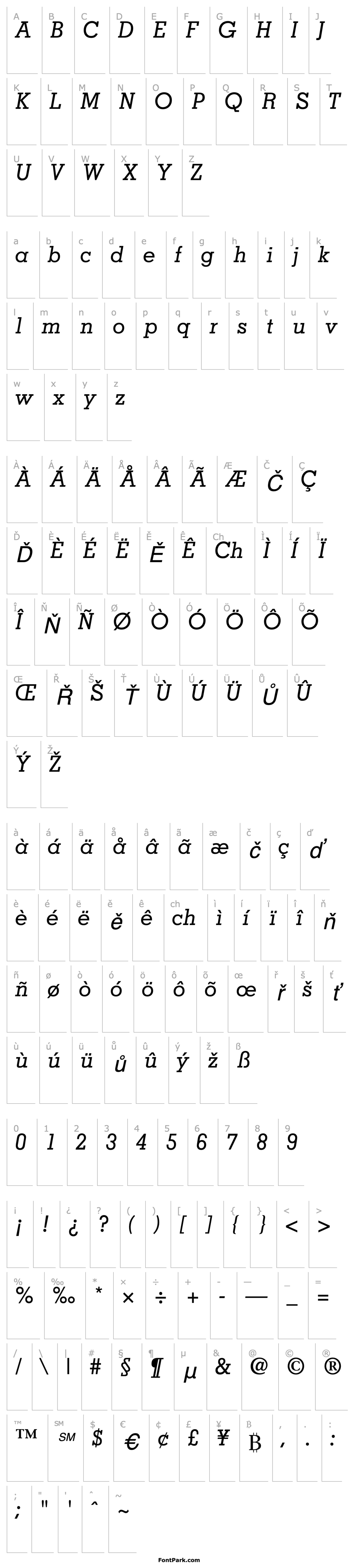 Overview Jaak SSi Italic