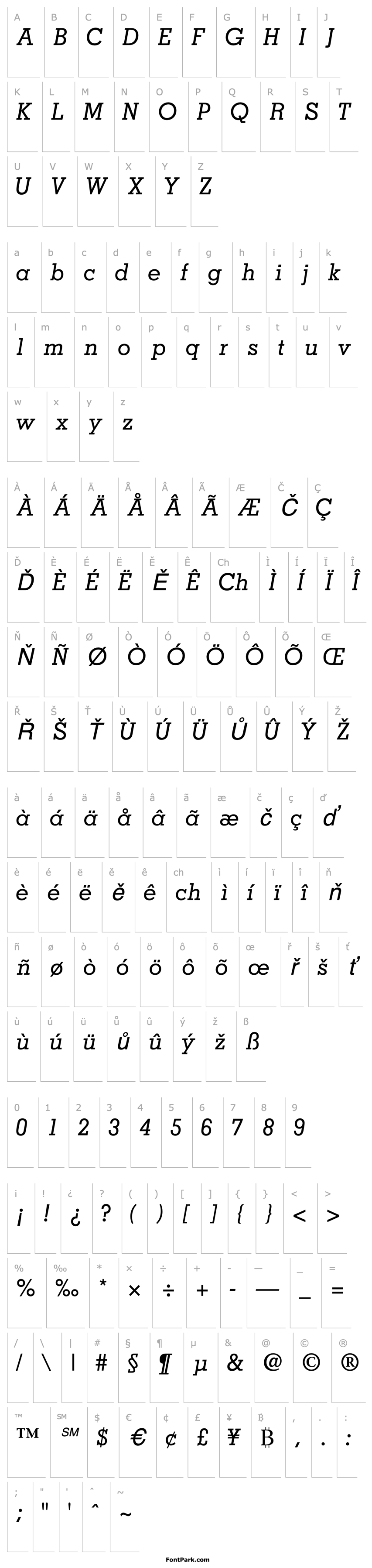 Overview JaakSSK Italic