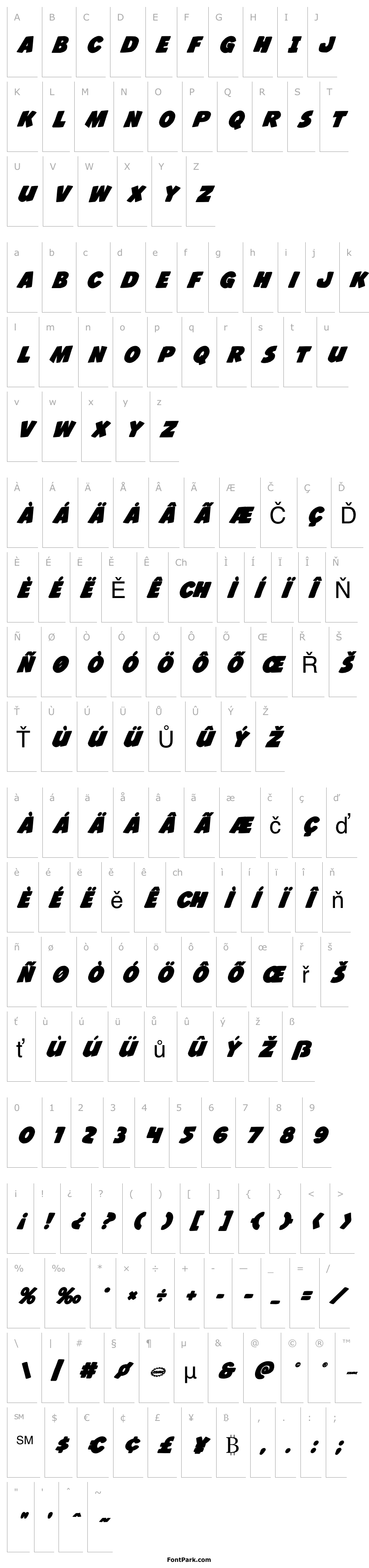 Overview Jack's Candlestick Bold