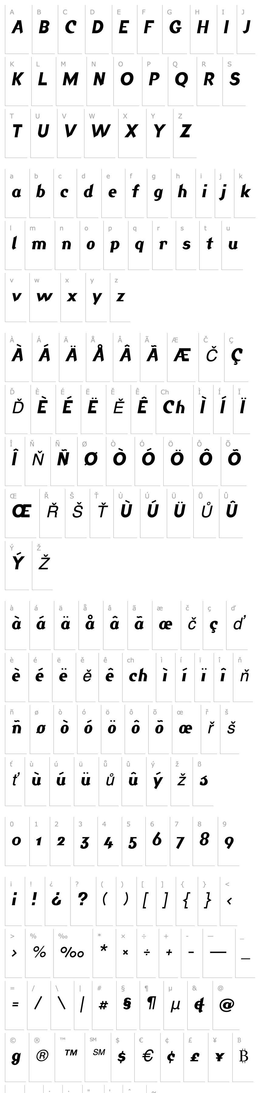 Overview Jackdaw-Italic