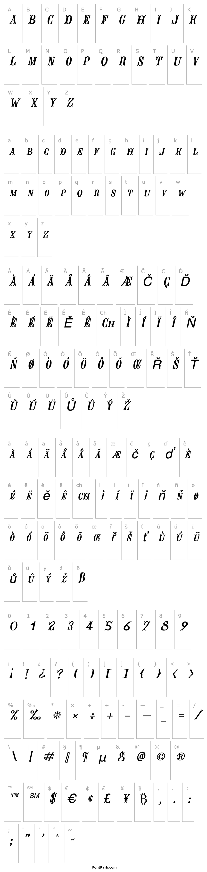 Overview Jacques Italic