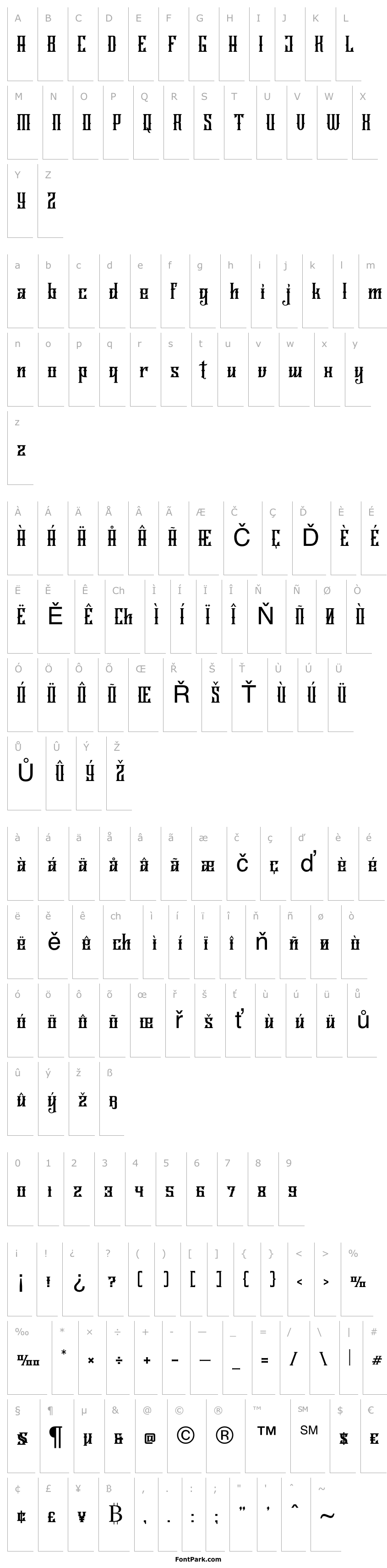 Přehled Jailetter Regular