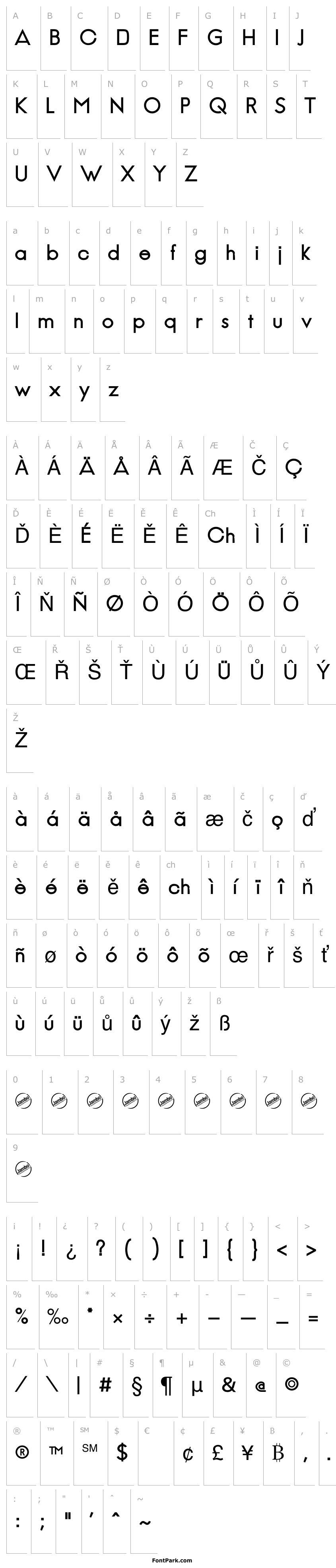 Overview Jambetica-Bold
