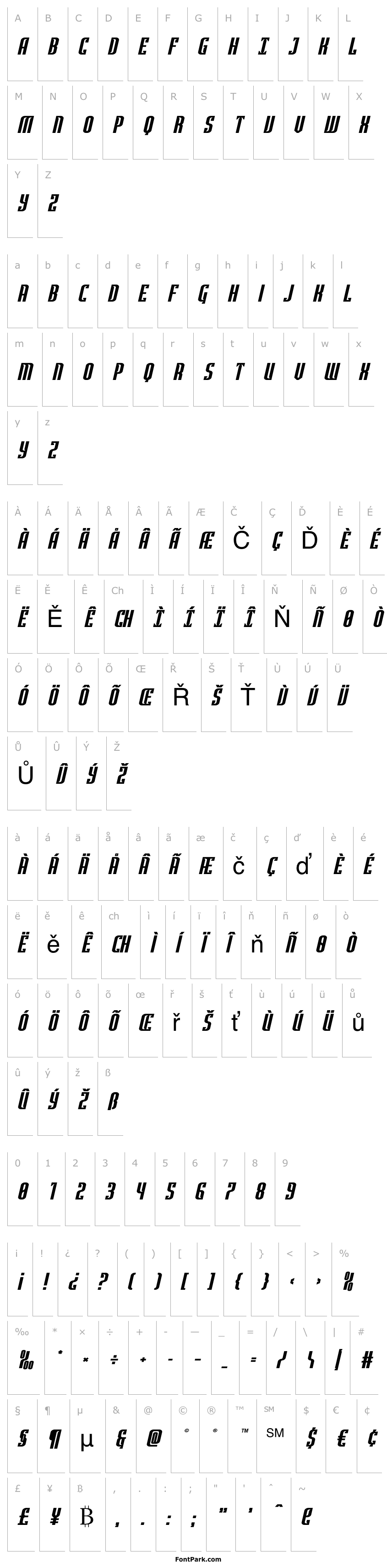 Přehled Janulus Caps Expanded Italic