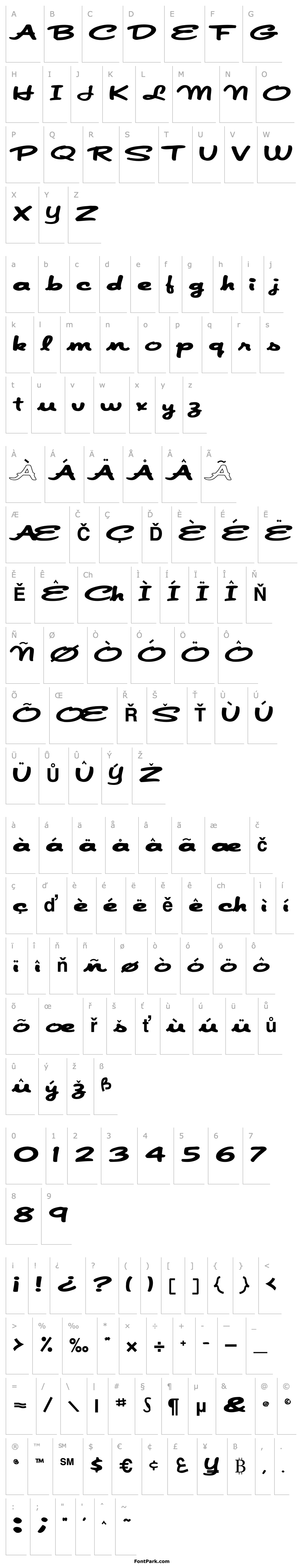 Přehled JapanScript911 Bold