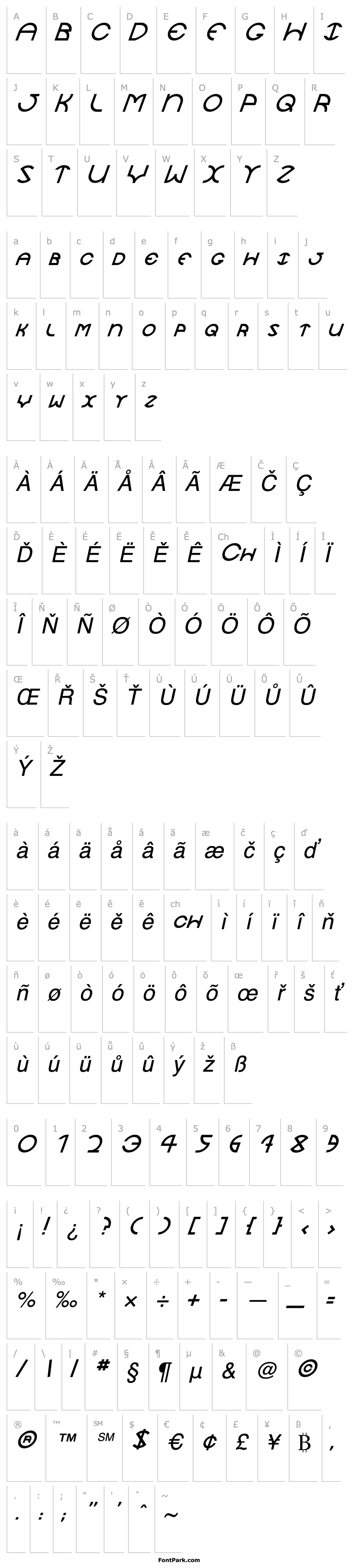 Overview JaySetch Italic