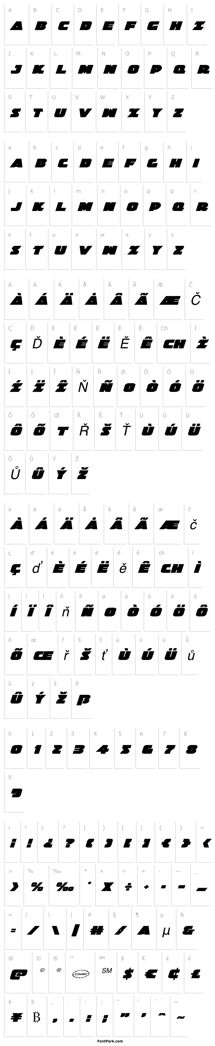 Přehled Jedi Special Forces Expanded Italic