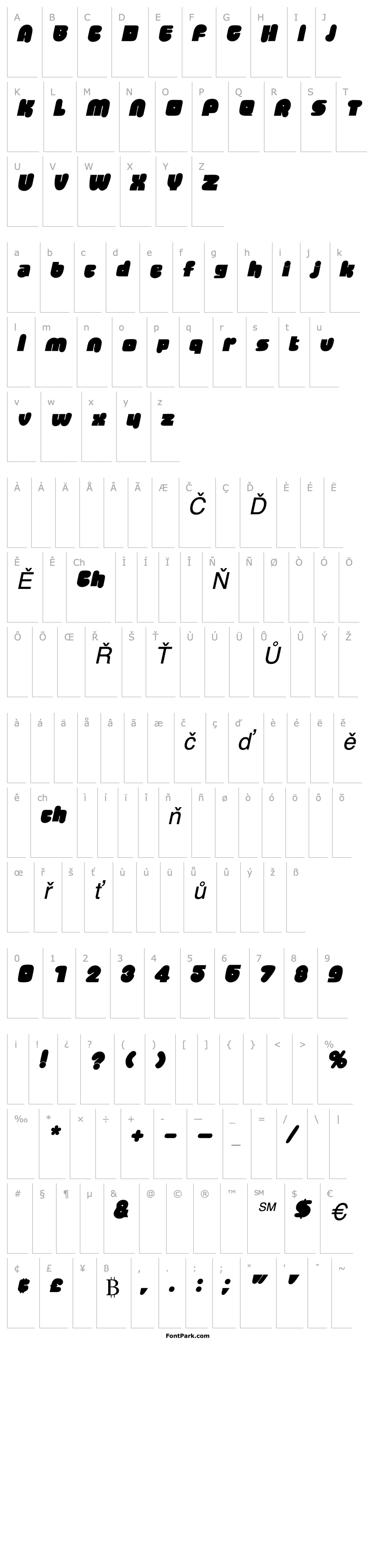 Overview Jellybean Italic