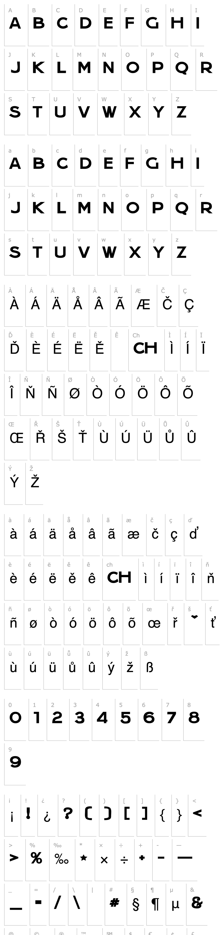 Overview Jera Sans Bold JL