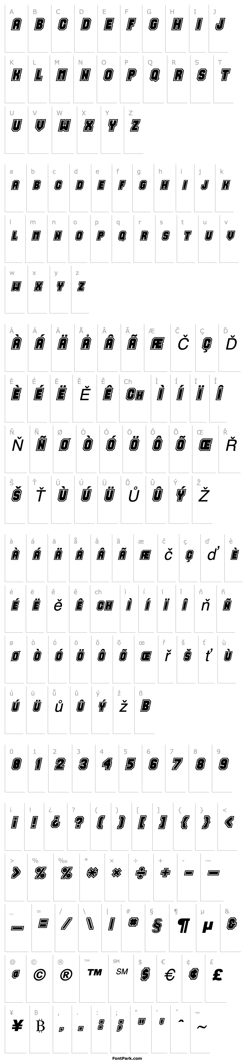 Overview Jersey  Italic