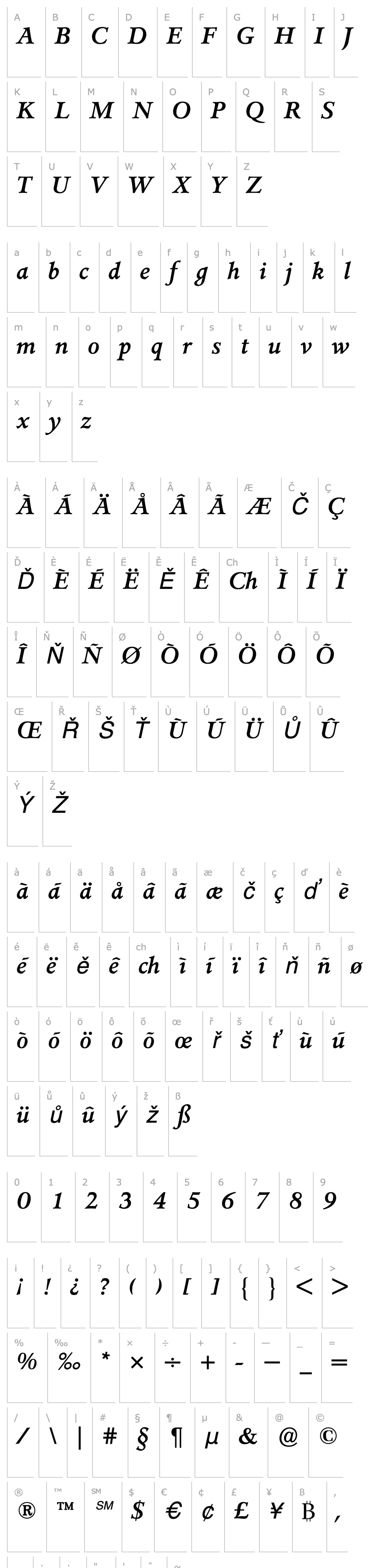 Přehled JerseyBQ-MediumItalic