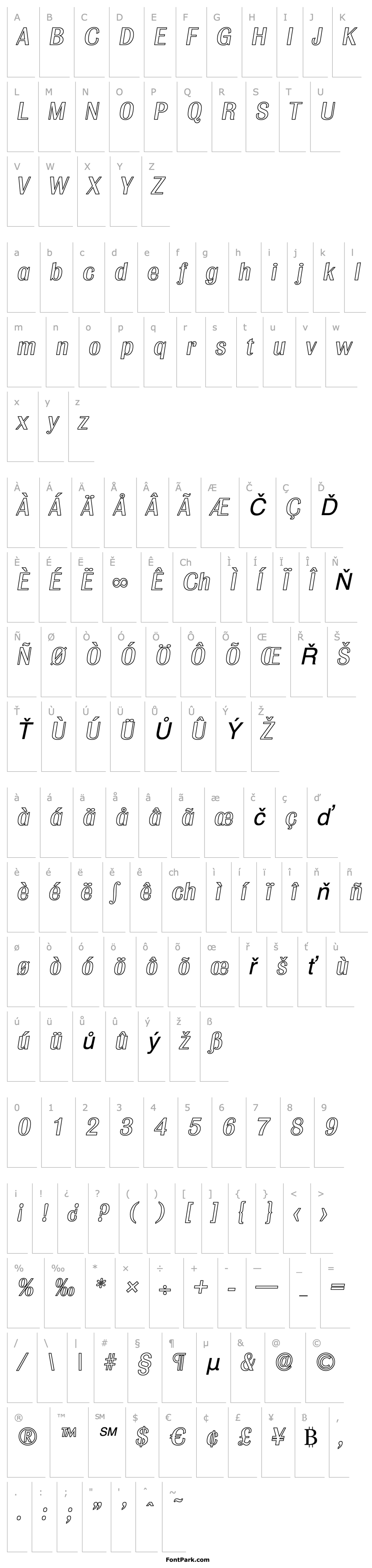 Overview JesseBeckerOutline-Italic