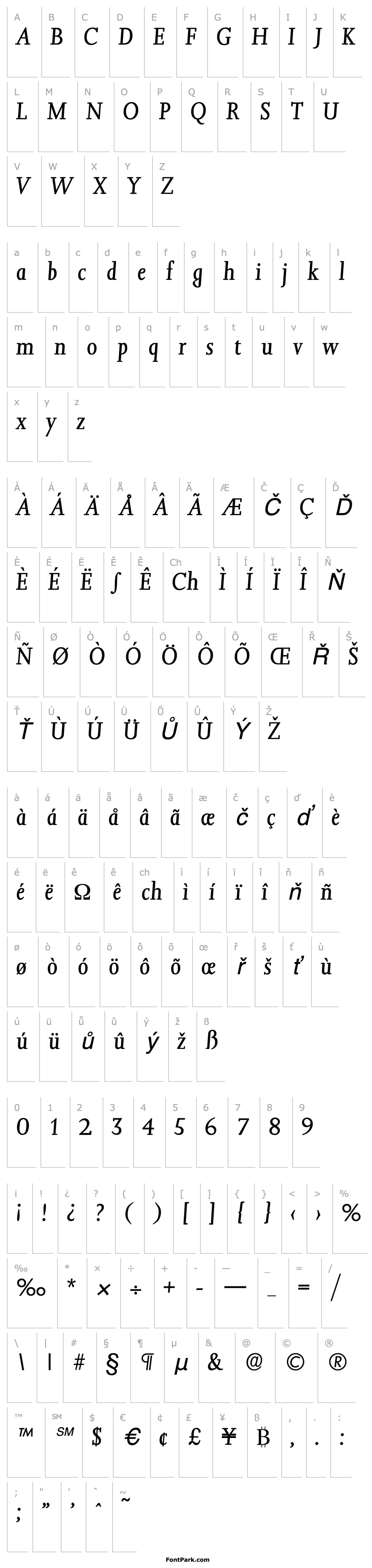 Overview Jessica-Serial-RegularItalic