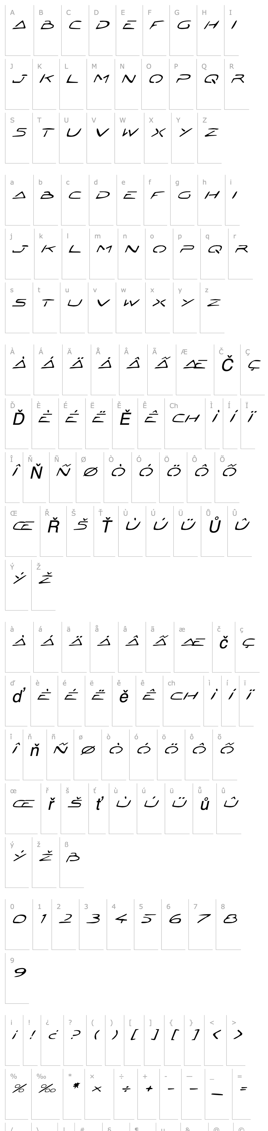 Overview Jetta Tech Italic