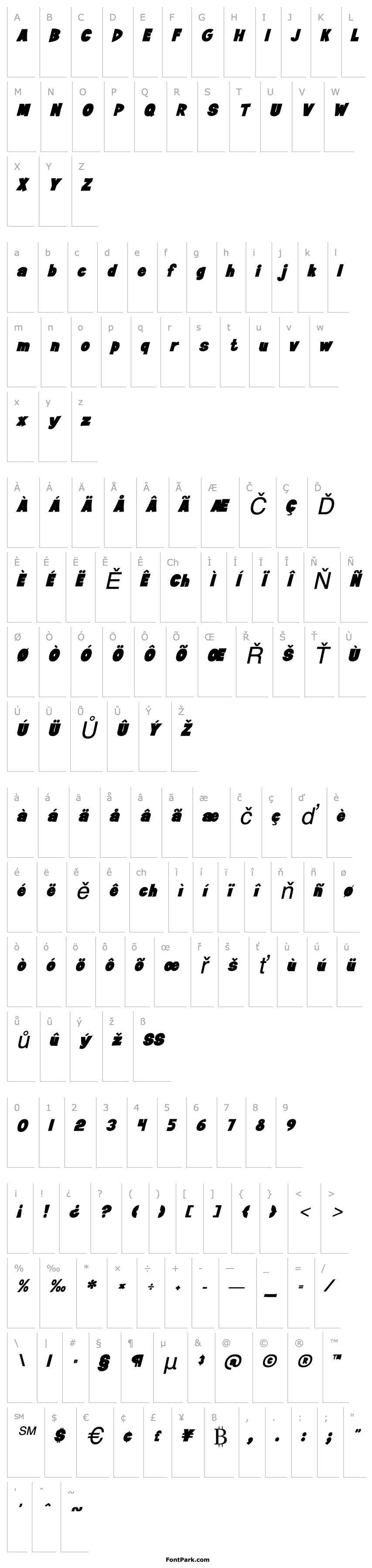 Overview Jiffy Italic