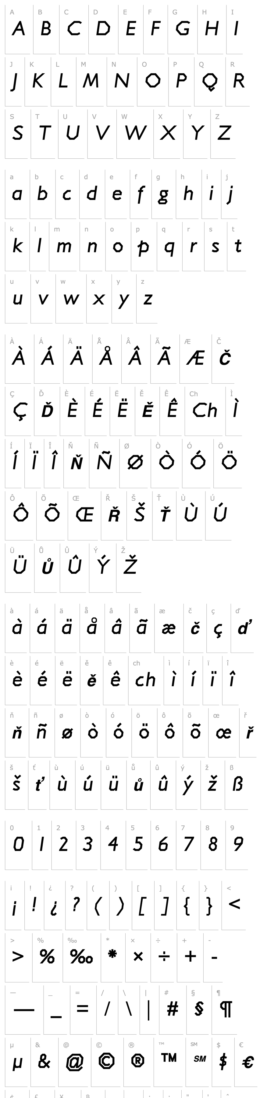 Overview Jillican Bold Italic