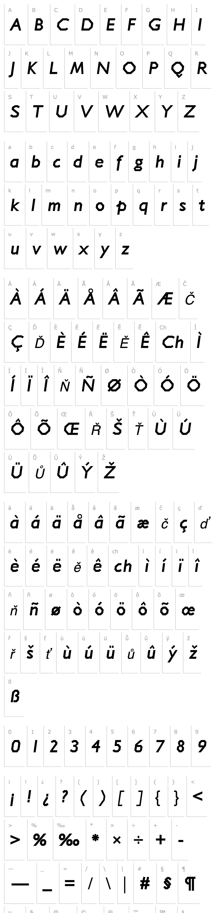 Overview Jillican Heavy Italic