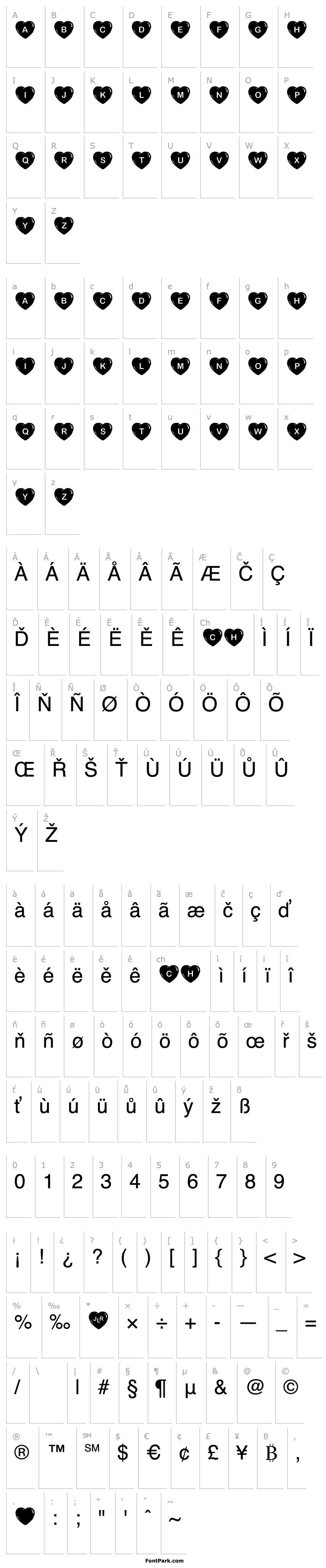 Overview JLR Simple Hearts