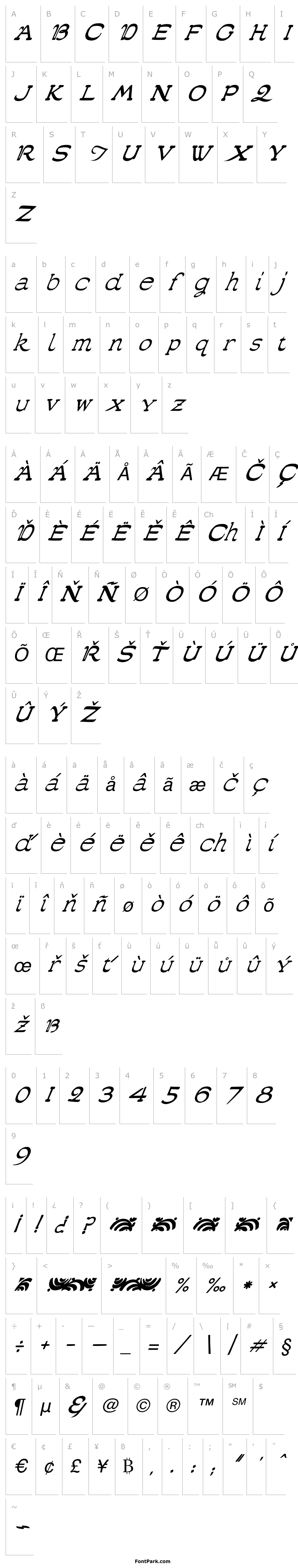 Přehled JMHPoudre-Italic