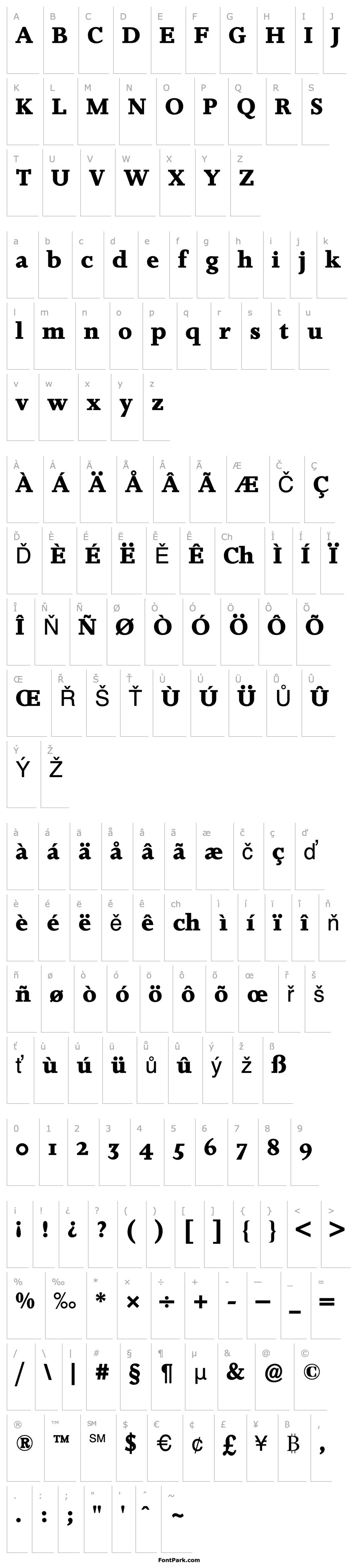 Přehled JoannaBQ-ExtraBoldOsF