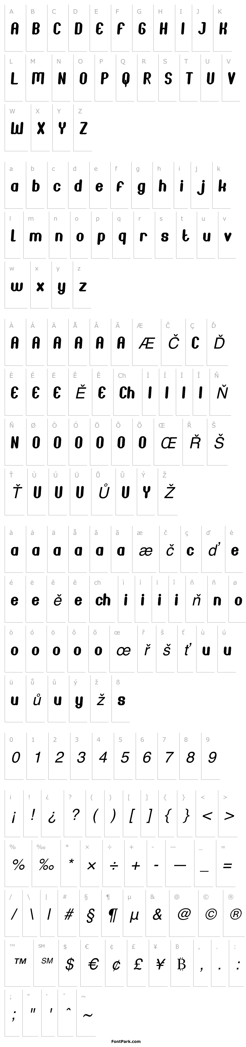 Přehled Joscelynn Demo Italic