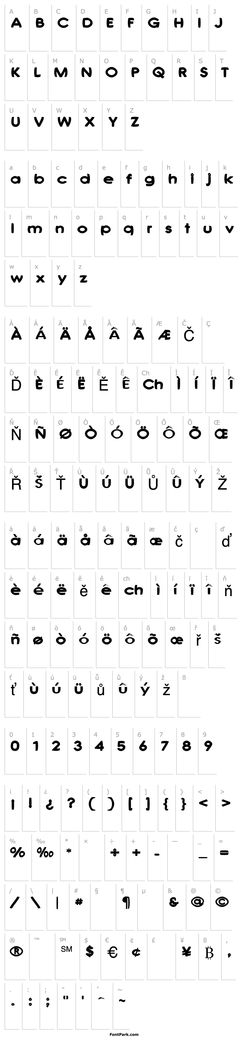 Overview Joshs Font