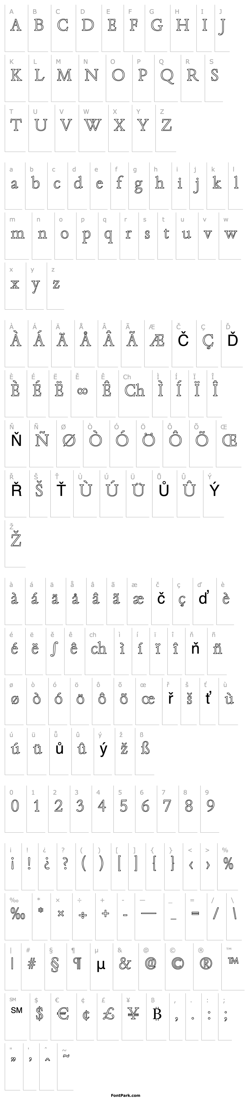 Overview JoshuaBeckerOutline-Xlight-Regular