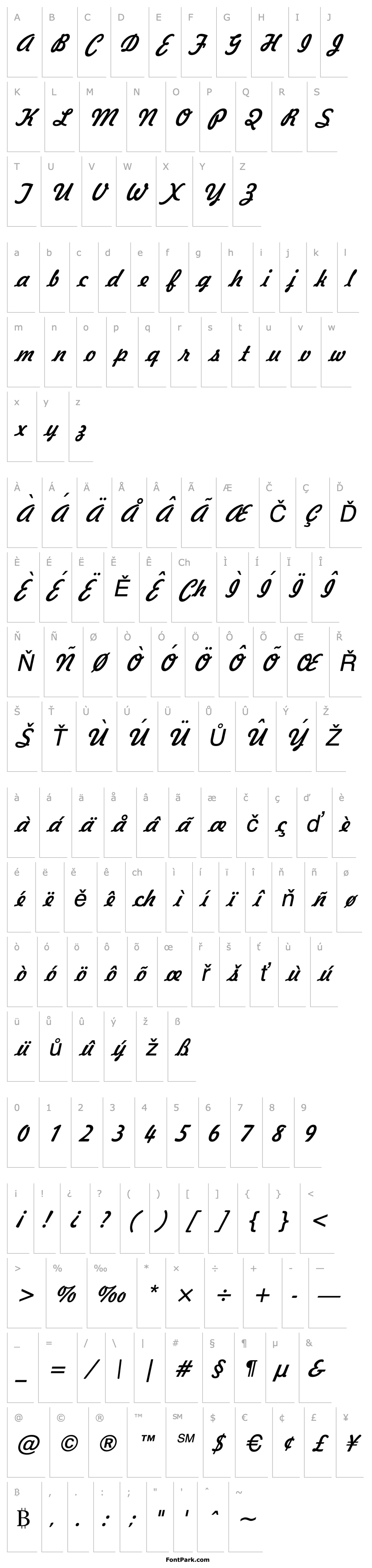 Overview Jott 43 Italic