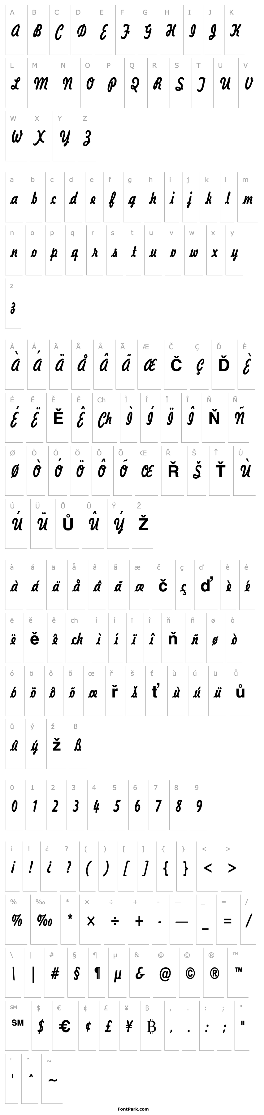 Overview Jott 43 Thin Bold