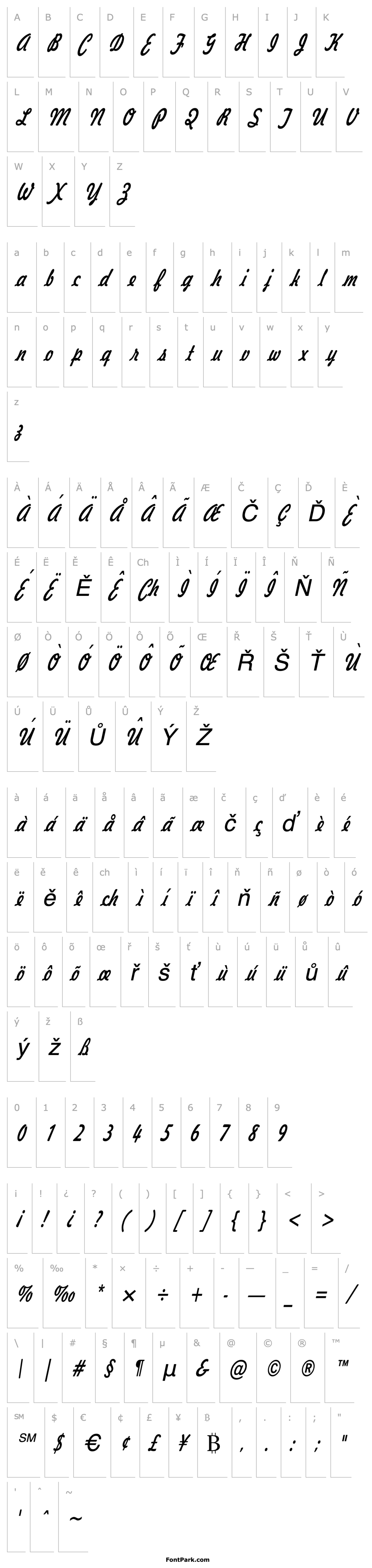 Overview Jott 44 Thin Italic