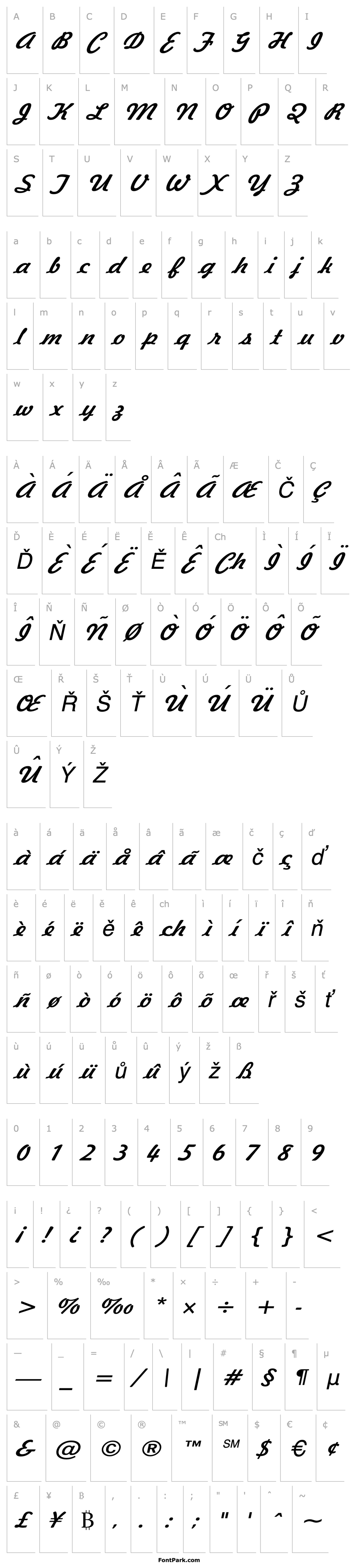 Overview Jott 44 Wide Italic