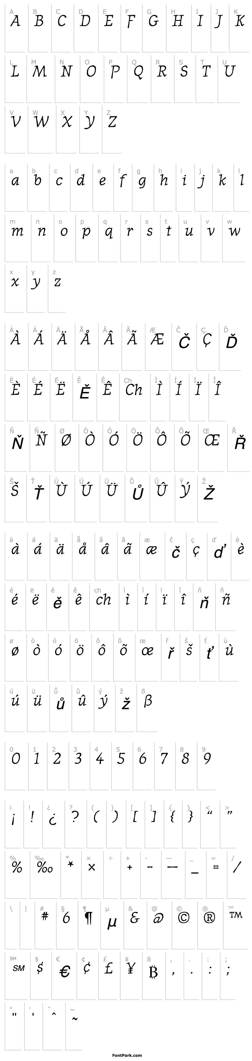 Overview Journal-Italic