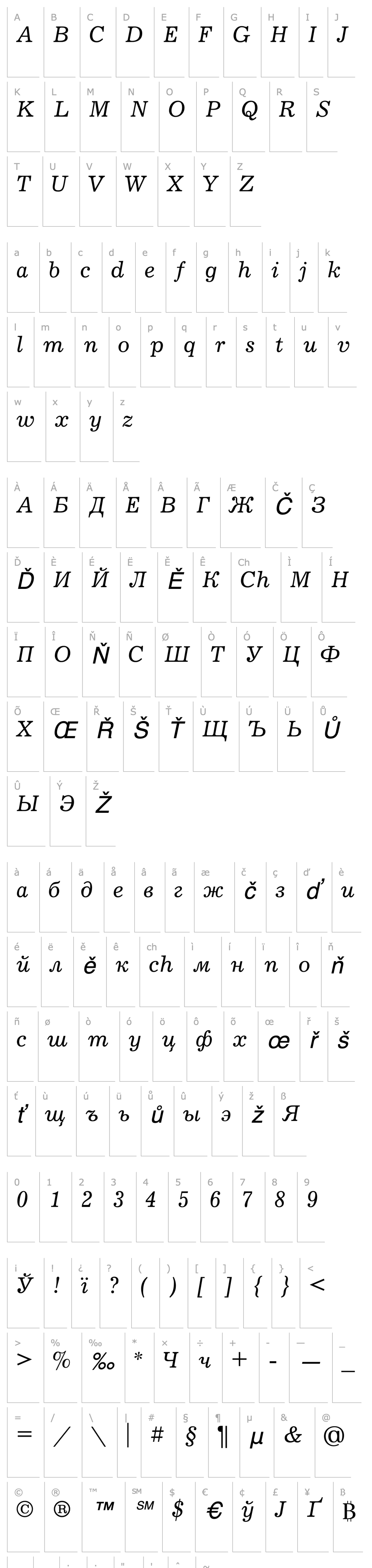 Overview JournalC-Italic