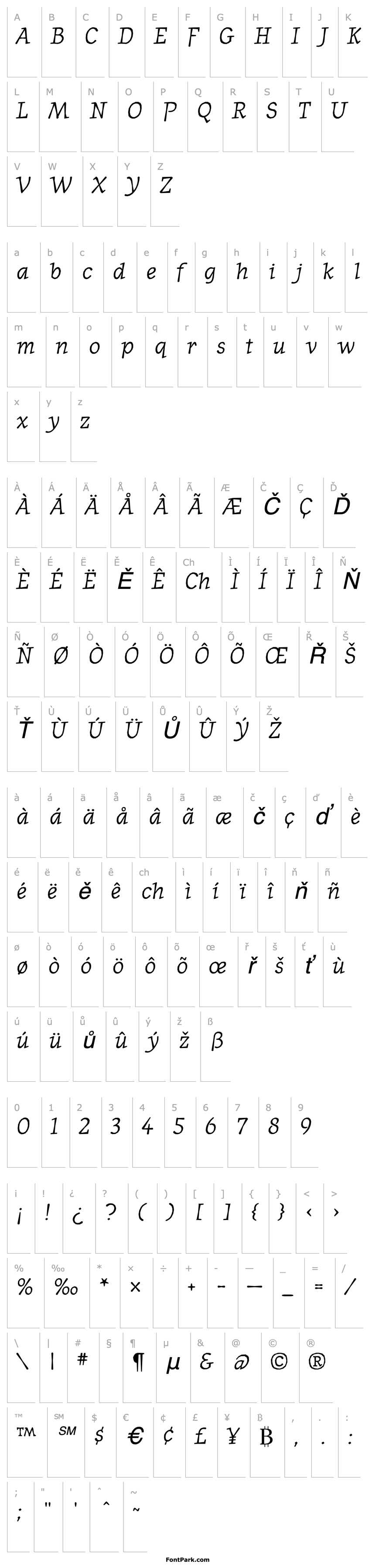 Overview JournalItalicLining Italic