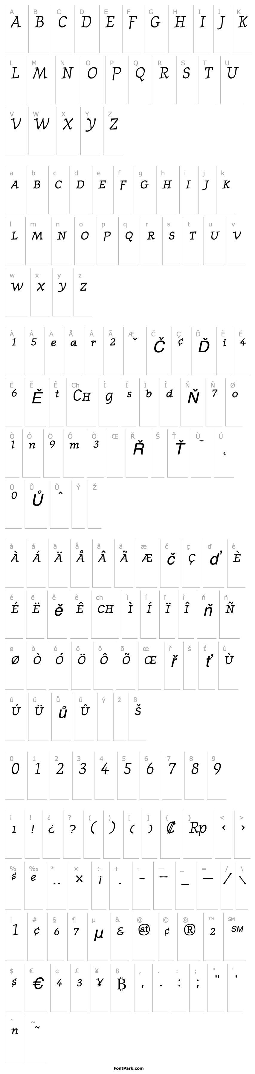 Overview JournalItalicSmallcaps