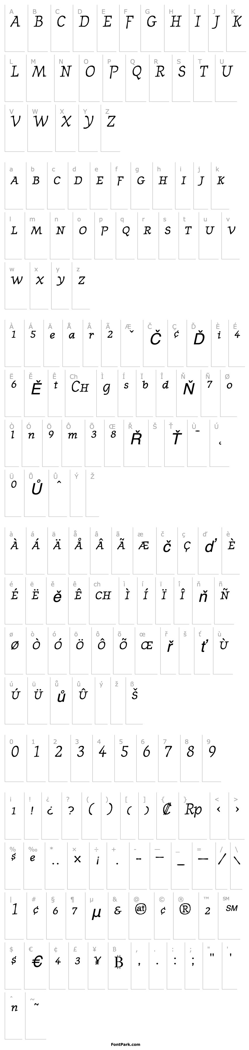 Overview JournalItalicSmallcaps Italic