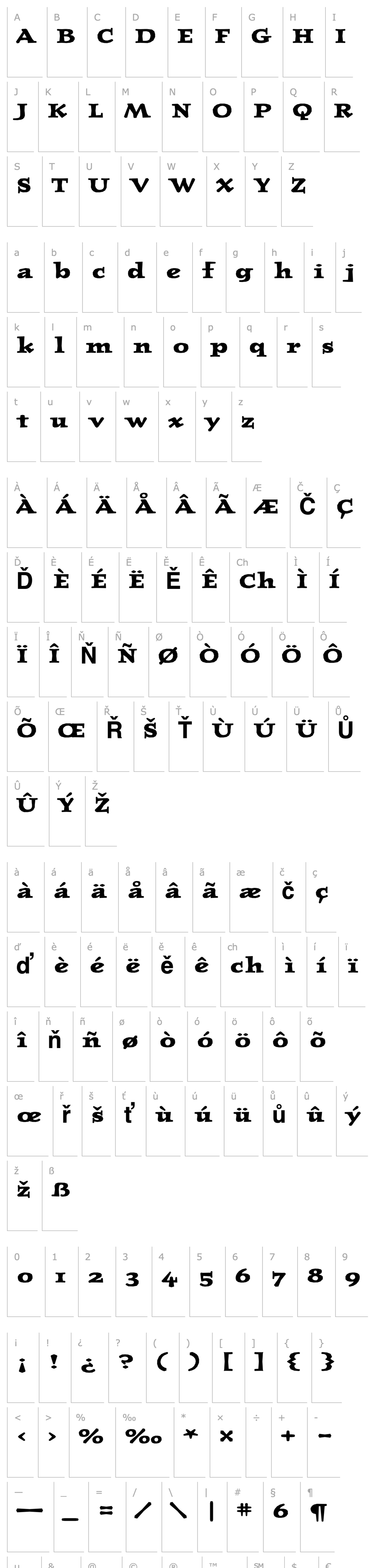 Overview JournalUltraBoldOldstyle Bold