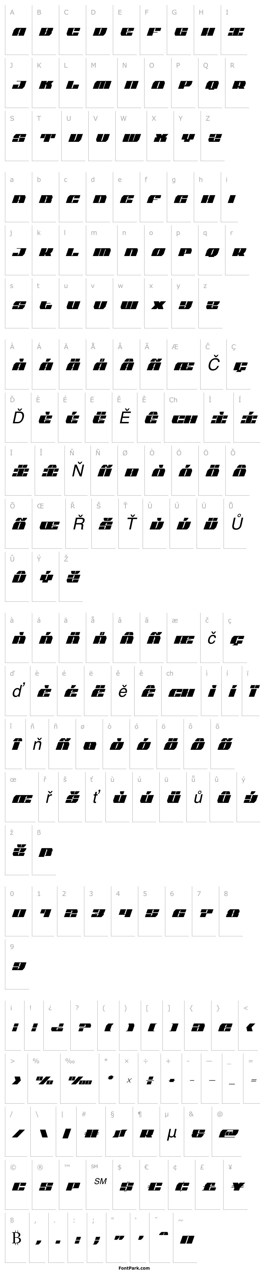 Overview Joy Shark Condensed Italic