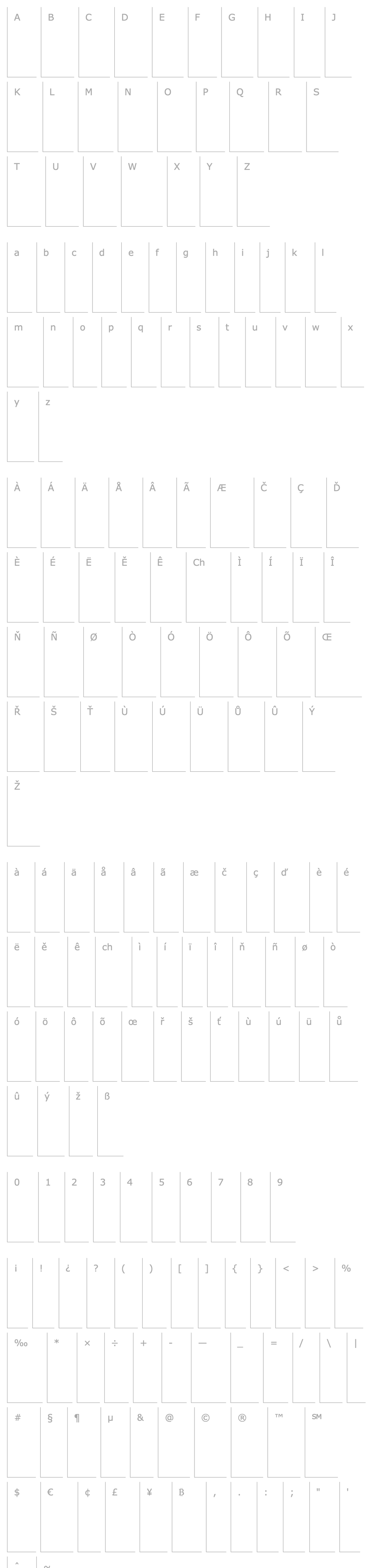 Overview JSL Blackletter Antique